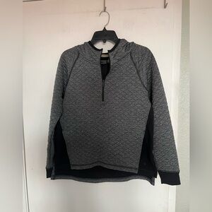 Smartwool pull over with hood